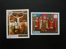 Andorre (France) - Europa 1975  "Tableaux"  Y.T. 243/244 - Neuf ** - Mint MNH - 1975