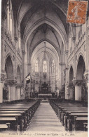 49 . TIERCE. CPA. INTERIEUR DE L'EGLISE. ANNEE 1928 + TEXTE - Tierce