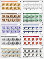 Finland 2023 BeePost Second Definitives Set Of 10 Sheetlets Mint - Blokken & Velletjes