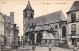 FRANCE - 18 - BOURGES - Eglise Notre Dame - Carte Postale Ancienne - Bourges