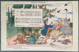 Dansons La Capucine .... Illustrateur Henri BOUTET. Extrait Des Chansons De Grand-mère. - Boutet