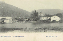 Alle Sur Semois Le Moulin De Alle 1909 Edit. V. Caen Arlon - Vresse-sur-Semois