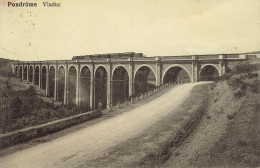 Pondrome Viaduc Convoi Ferroviare Train 1911 - Beauraing