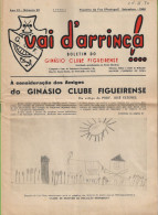 Figueira Da Foz - Boletim Do Ginásio Clube Figueirense "Vai D'Arrinça!" Nº 22 Setembro 1969 (8 Páginas) Coimbra Portugal - Allgemeine Literatur