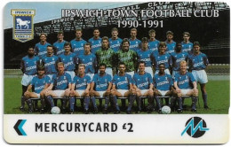 UK (Paytelco) - Football Clubs - Ipswich Team Photo - 2PFLN - 12.080ex, Used - [ 4] Mercury Communications & Paytelco