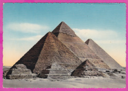 Delcampe - 290087 / Egypt - Giza - The  Pyramids Of Giza PC 24 Egypte Agypten Egitto Egipto - Pyramiden