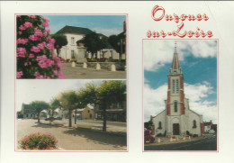 Ouzouer-sur-Loire - L'Eglise. Vues Diverses De La Place De L'Hôtel De Ville - Multivues  - (P) - Ouzouer Sur Loire