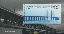 605863 MNH SUECIA 2018 EUROPA CEPT 2018 - PUENTES - Gebruikt