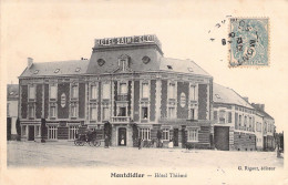 FRANCE - 80 - MONTDIDIER - Hôtel Thiémé - G Rigaut édit - Carte Postale Ancienne - Montdidier