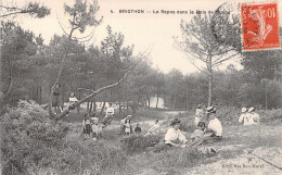 FRANCE - 80 - BRIGTHON - Le Repos Dans Le Bois De Sapins - Edit Vve Bon Morel - Carte Postale Ancienne - Andere & Zonder Classificatie