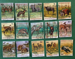 Burundi 1977 Nur Die Wildlebende Säugetiere (Poste Aerienne) Gestempelt) 15v - Used Stamps