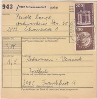 Paketkarte, Schwanewede Nach Frankfurt - Sonstige & Ohne Zuordnung
