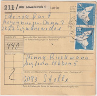 Paketkarte, Schwanewede Nach Stelle - Other & Unclassified
