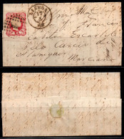 CA667- COVERAUCTION!!!- PORTUGAL - KING PEDRO V. SC#:11 CURLED HAIR- FOLDED LETTER LISBOA 17-03-1862 - Cartas & Documentos