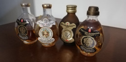 5 Mignon  Liquore VECCHIA ROMAGNA Da Collezione- Tutte Diverse - Miniflesjes