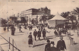 FRANCE - 06 - CANNES - Esplanade Des Alliées - Le Casino Et Le Kiosque à Musique- Carte Postale Ancienne - Cannes