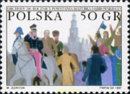 30819 MNH POLONIA 1997 BICENTENARIO DEL HINMO NACIONAL "LA MARCHA DE DABROWSKI" - Autres & Non Classés