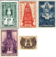 97243 MNH LUXEMBURGO 1945 PRO OBRAS NACIONALES DE SOCORRO - Autres & Non Classés