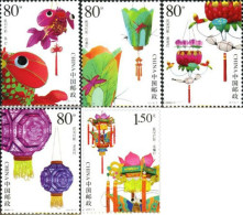 191887 MNH CHINA. República Popular 2006 LAMPARAS DECORATIVAS - Spinnen