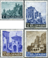 140752 MNH SAN MARINO 1961 VISTAS - Gebruikt