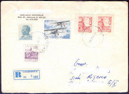 JUGOSLAVIA - VRŠAC Turist Stamp From Mi.U 63 On Recom.letter - 1983 - Ongetande, Proeven & Plaatfouten