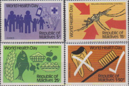 31622 MNH MALDIVAS 1980 DIA MUNDIAL DE LA SALUD - Araignées