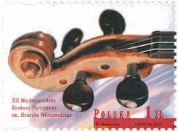 87278 MNH POLONIA 2001 12 CONCURSO DE MUSICA - Sonstige & Ohne Zuordnung