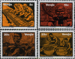 294755 MNH VENDA 1981 INSTRUMENTOS MUSICALES - Venda