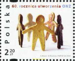 187226 MNH POLONIA 2005 60 ANIVERSARIO DE LA ONU - Sonstige & Ohne Zuordnung