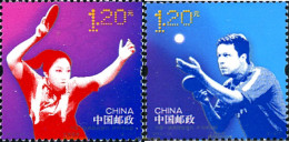 309262 MNH CHINA. República Popular 2013 TENIS DE MESA. - Luchtpost