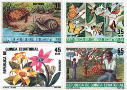 94779 MNH GUINEA ECUATORIAL 1985 NATURALEZA - Ragni