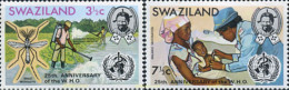 329528 MNH SWAZILANDIA 1973 25 ANIVERSARIO DE W.H.G. - Arañas