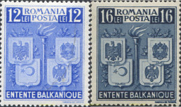 166427 MNH RUMANIA 1940 ENTENTE BALKANICA - Otros & Sin Clasificación