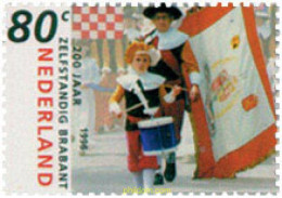 104881 MNH HOLANDA 1996 BICENTENARIO DE NORD-BRABANT - Sonstige & Ohne Zuordnung