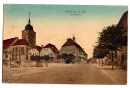 Allemagne-- HELDBURG --1912--Marktplatz  ...........timbre..........cachet - Sonstige & Ohne Zuordnung