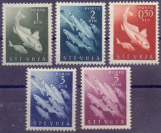 SLOVENIA - ITALIA - ZONE  B - SEGNATASSE  FISH - **MNH -1950 - Poste Aérienne