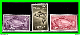 ESPAÑA COLONIAS ESPAÑOLAS (SAHARA ESPAÑOL – AFRICA ) SERIE DE SELLOS AÑO 1964 DIA DEL SELLO  - NUEVOS - - - Sahara Español