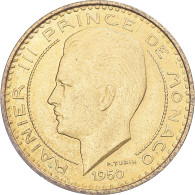 Monnaie, Monaco, Rainier III, 10 Francs, 1950, Paris, ESSAI, SUP - 1949-1956 Francos Antiguos