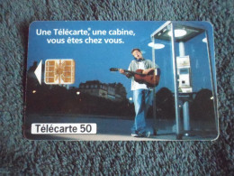 Télécarte Une Telecarte Une Cabine - Telecom Operators