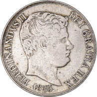 Monnaie, États Italiens, NAPLES, Ferdinando II, 20 Grana, 1836, Naples, TTB - Sicilië