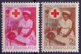SLOVENIA - ITALIA - ZONE  B -  RED CROSS - **MNH -1953 - Mint/hinged
