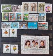 Luxembourg 1988 Année Complète N°1140/1163 **TB Cote 56,40€ - Full Years