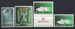 1955 ISRAEL COMPLETE SETS ALL MNH ** - Neufs (sans Tabs)