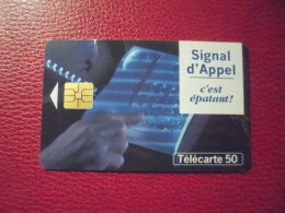 Télécarte France Télécom  Signal D Appel - Opérateurs Télécom