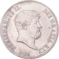 Monnaie, États Italiens, NAPLES, Ferdinando II, 120 Grana, 1855, Naples, TTB+ - Napels & Sicilië