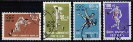 Türkiye 1964 Mi 1924-1927 Olympic Games, Tokyo - Usati