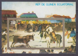 1975 Equatorial Guinea 586/B171b Horses - Karida 7,50 € - Chevaux