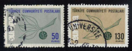 Türkiye 1965 Mi 1961-1962 Europa Cept - Usati