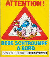 AUTRES COLLECTIONS     FIGURINES    B.D.        BEBE  SCHTROUMPFS  . - Smurfs