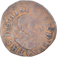 Monnaie, Pays-Bas Espagnols, Philippe II, Double Courte, ND (1555-1598), Anvers - …-1795 : Oude Periode